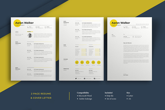 Minimal Resume in Resume Templates - product preview 5