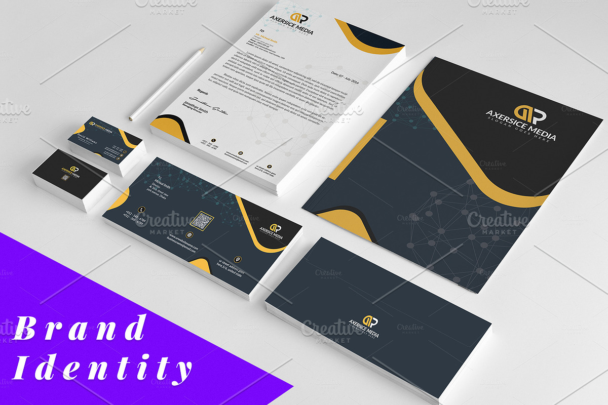 Corporate Identity Template in Stationery Templates - product preview 8