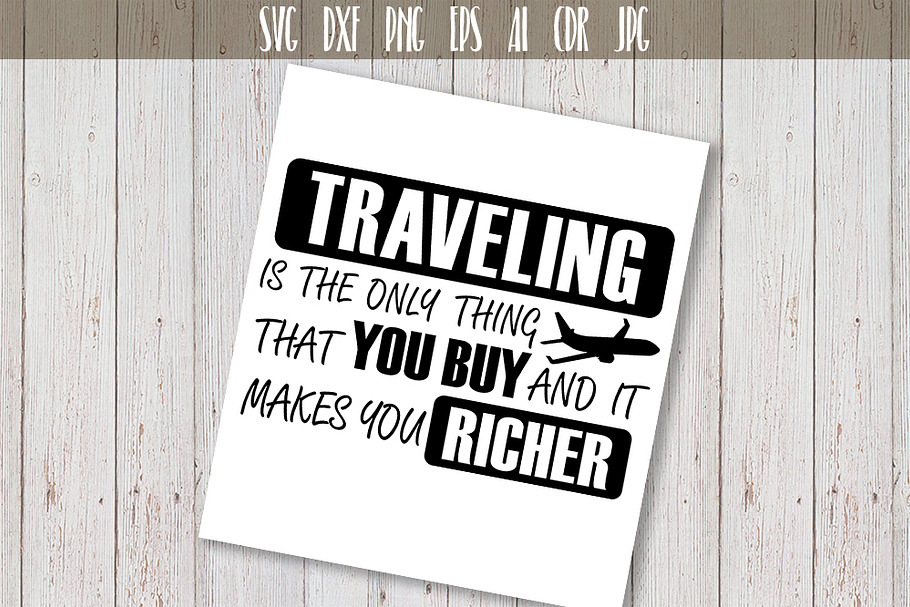 Traveling SVG Adventure Quote Vector in Illustrations - product preview 8