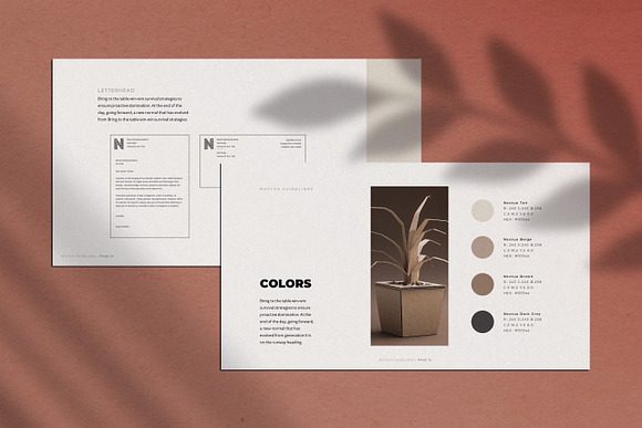 Noctua PowerPoint Brand Guidelines in PowerPoint Templates - product preview 2