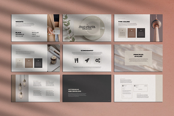 Noctua PowerPoint Brand Guidelines in PowerPoint Templates - product preview 7