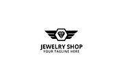 Jewelry Shop Logo Template