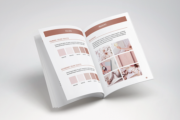 Brand Guidelines Template Canva in Magazine Templates - product preview 6