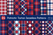 Patriotic Tartan Plaid. Vol - 02