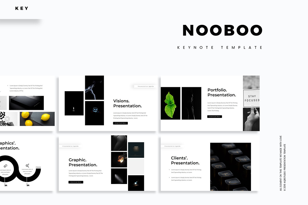 Nooboo - Keynote Template in Keynote Templates - product preview 8