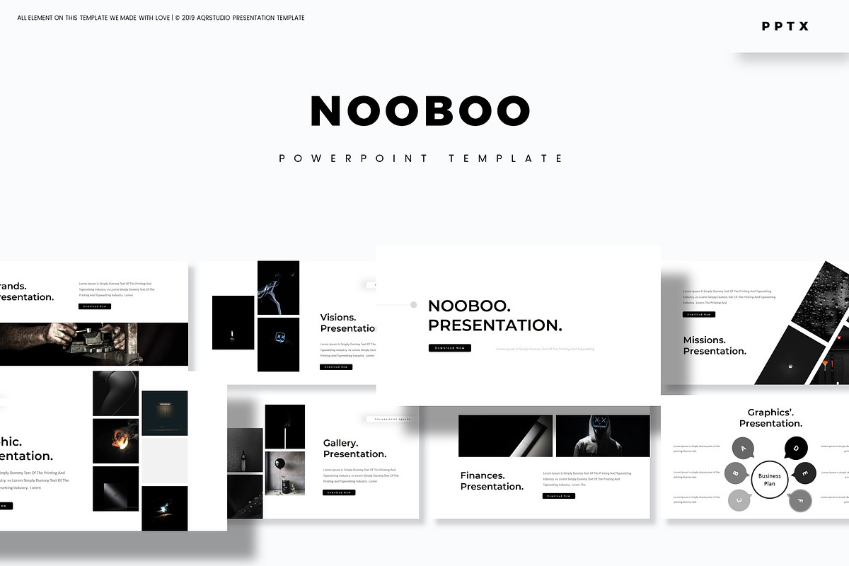 Nooboo - Powerpoint Template in PowerPoint Templates - product preview 8
