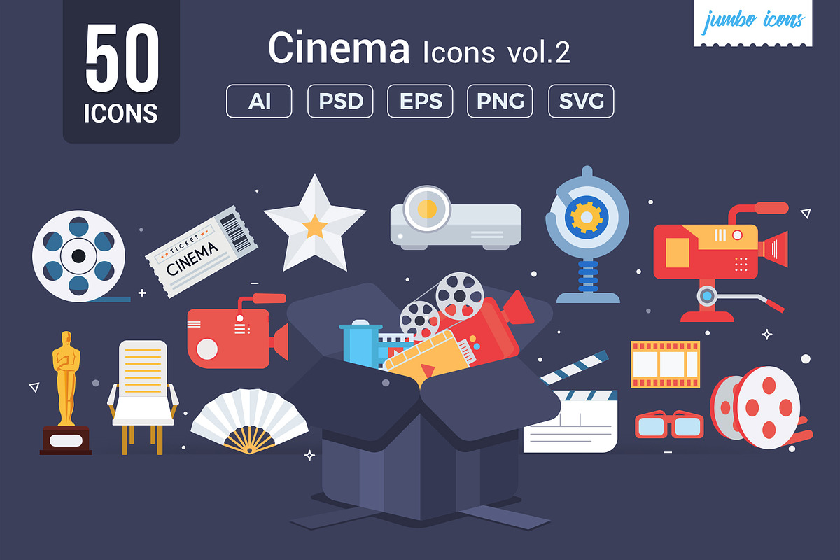 Cinema Vector Icons V2 in Icons - product preview 8