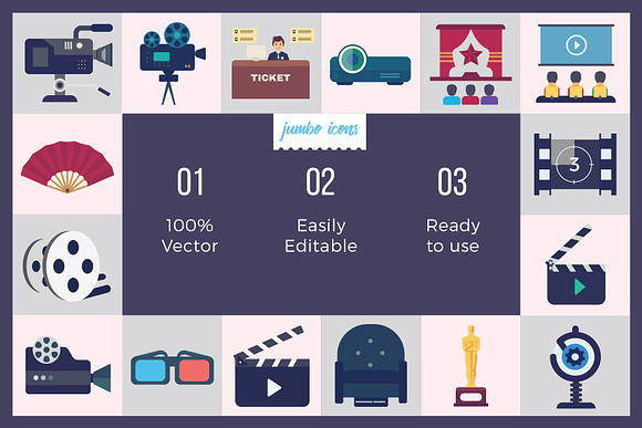 Cinema Vector Icons V2 in Icons - product preview 1