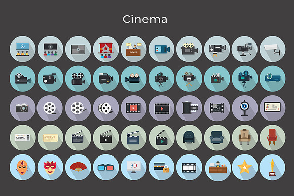 Cinema Vector Icons V2 in Icons - product preview 4
