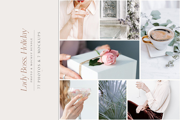 LADY BOSS. HOLIDAY. 77+ in Instagram Templates - product preview 2