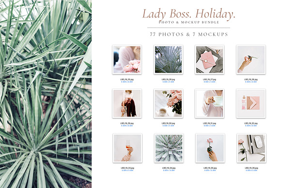 LADY BOSS. HOLIDAY. 77+ in Instagram Templates - product preview 5