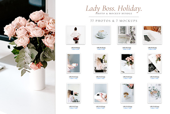LADY BOSS. HOLIDAY. 77+ in Instagram Templates - product preview 7