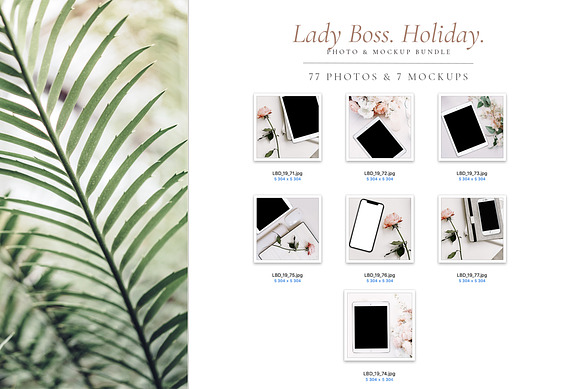 LADY BOSS. HOLIDAY. 77+ in Instagram Templates - product preview 8