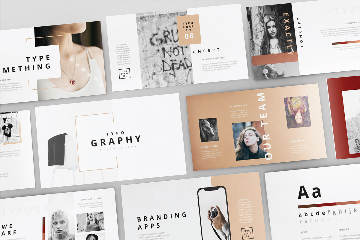TYPOGRAPHY - Keynote Template in Keynote Templates - product preview 8