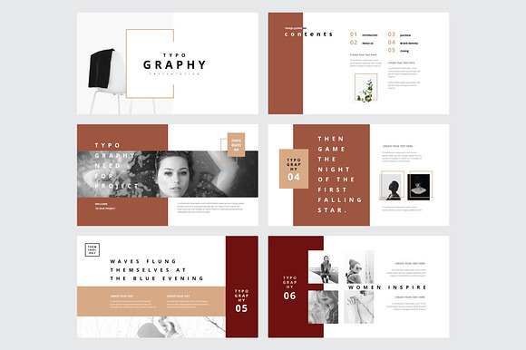 TYPOGRAPHY - Keynote Template in Keynote Templates - product preview 1