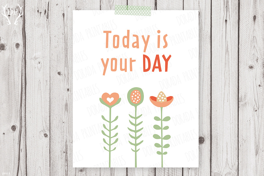 Today is your day nursery decor art
