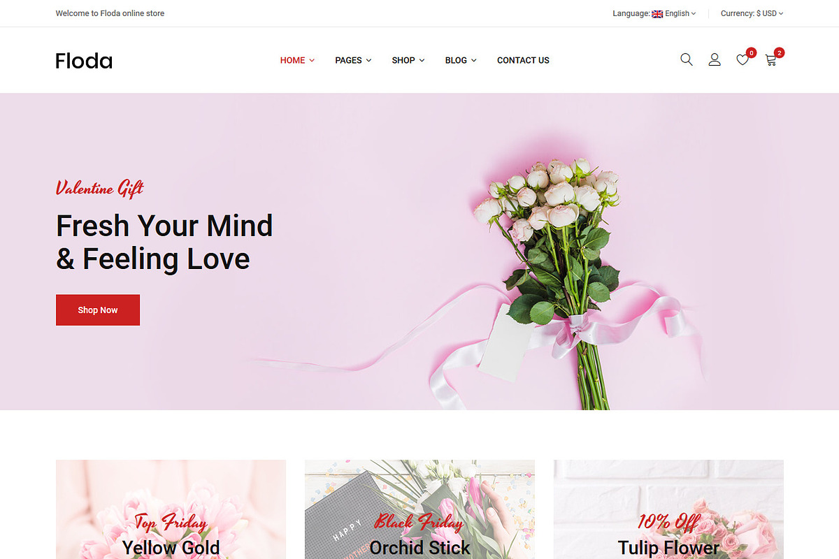 Floda – Flower Shop HTML Template in HTML/CSS Themes - product preview 8