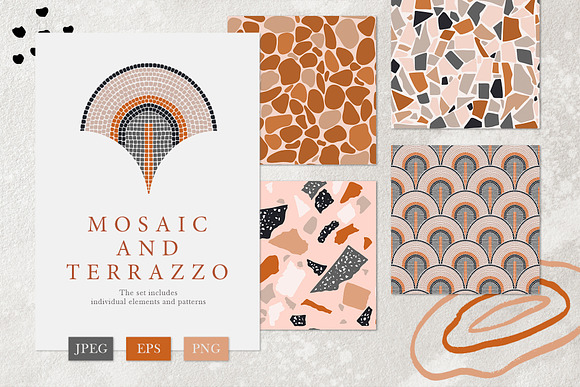 Mosaic and Terrazzo in Objects - product preview 4