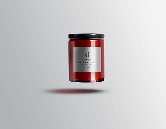 Glass Jar PSD Mockups in Product Mockups - product preview 3