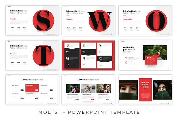 Modist - Multipurpose Fashion Presen in PowerPoint Templates - product preview 1