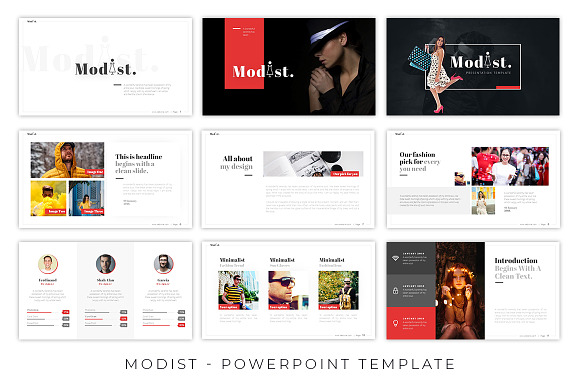 Modist - Multipurpose Fashion Presen in PowerPoint Templates - product preview 3