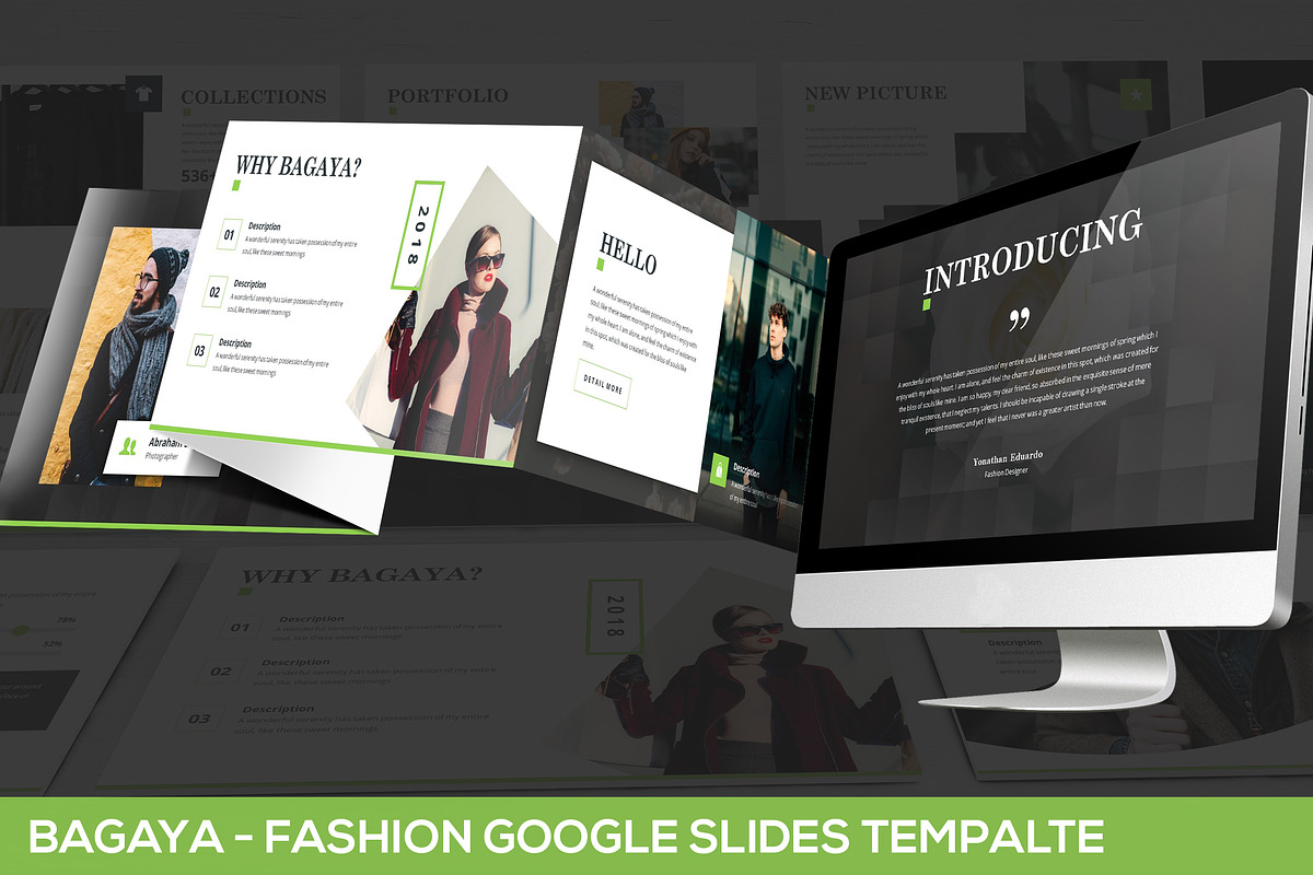 Bagaya - Fashion Google Slides in Google Slides Templates - product preview 8