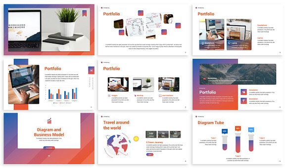 Cahaya -  Duotone Google Slides in Google Slides Templates - product preview 2
