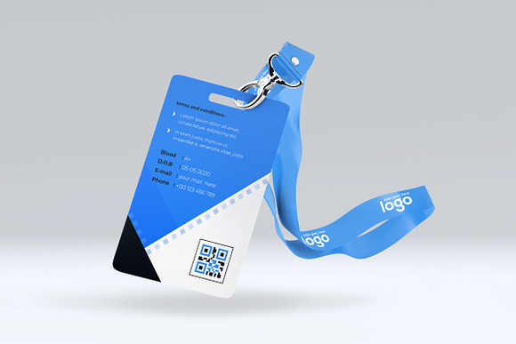 ID Card Template Design in Stationery Templates - product preview 7