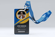 Creative ID Card Template for office