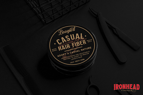 Ironhead Font Collection in Display Fonts - product preview 6