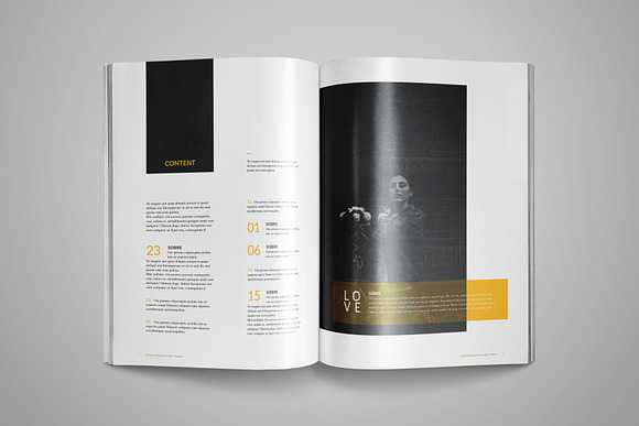 Sobre Magazine Template in Magazine Templates - product preview 2