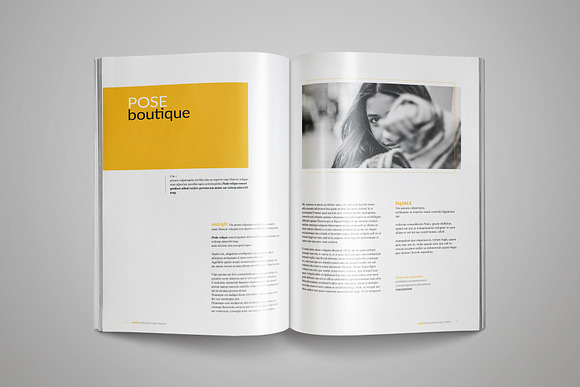 Sobre Magazine Template in Magazine Templates - product preview 3
