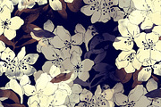 apple tree flowers pattern | JPEG