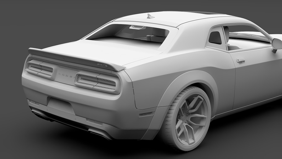 Dodge Challenger SRT Hellcat Widebod in Vehicles - product preview 15