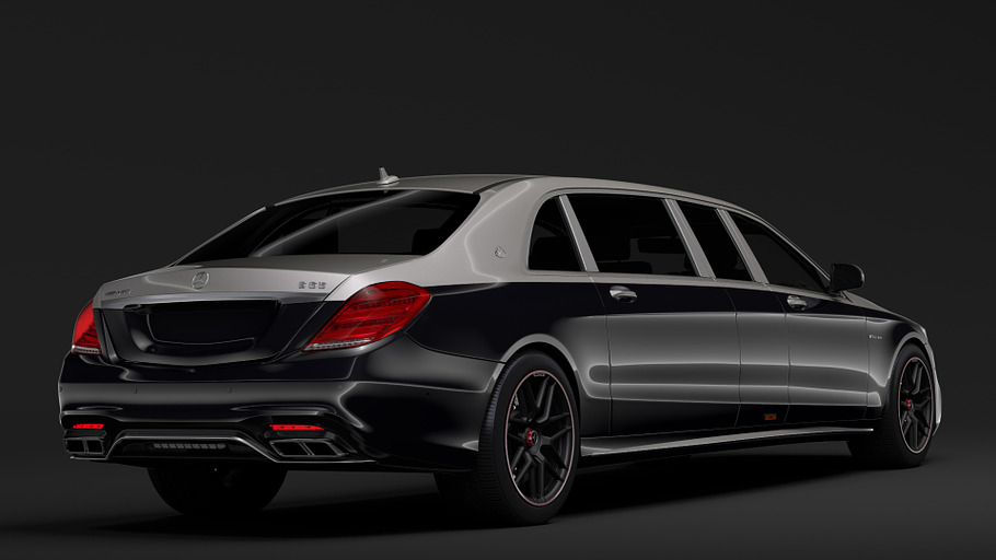 Mercedes AMG Maybach S 65 Pullman VV in Vehicles - product preview 16