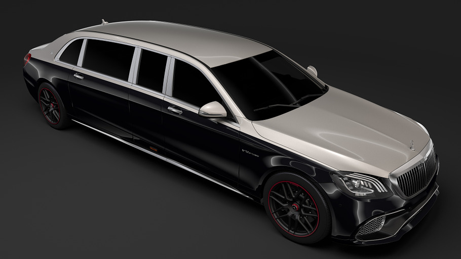 Mercedes AMG Maybach S 65 Pullman VV in Vehicles - product preview 19
