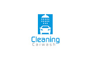 Cleaning Carwash Logo Template