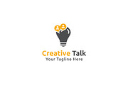 Creative Talk Logo Template