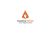 Creative Writer Logo Template