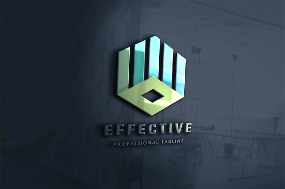 Effective Cube Logo in Logo Templates - product preview 1