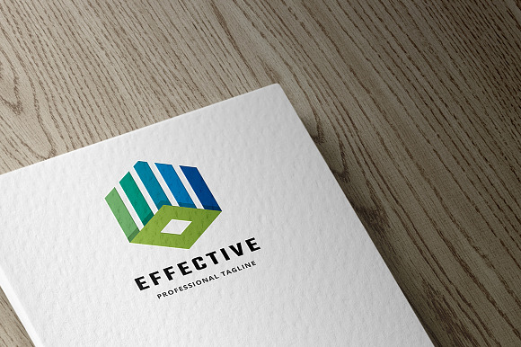 Effective Cube Logo in Logo Templates - product preview 2