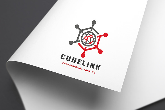 Cube Link Logo in Logo Templates - product preview 2