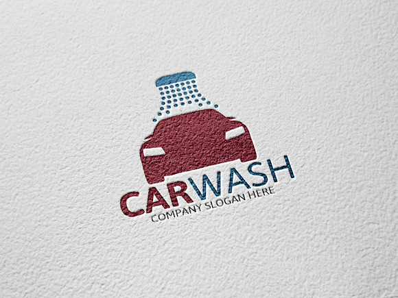 Car Wash Logo in Logo Templates - product preview 3