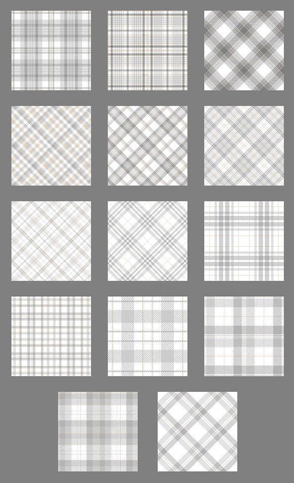 Seamless Pastel Tartan Pattern in Patterns - product preview 1