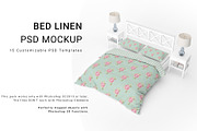 Bed Linens Mockup Set