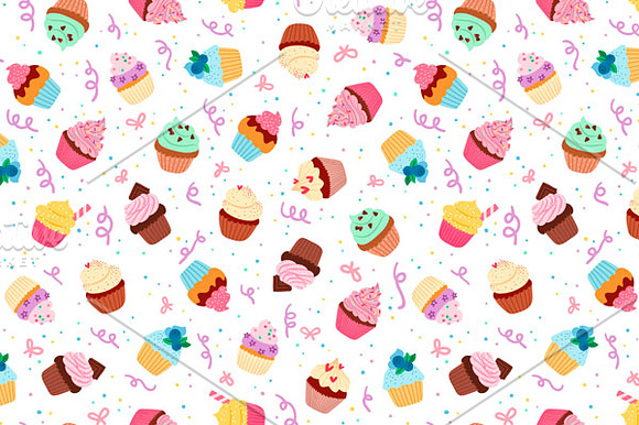 Cupcakes in Illustrations - product preview 1