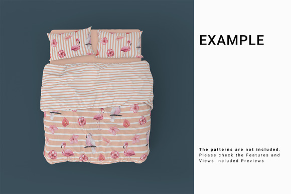 Bed Linens Mockup Set in Product Mockups - product preview 8