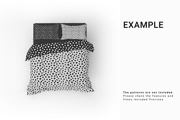Bed Linens Mockup Set in Product Mockups - product preview 6