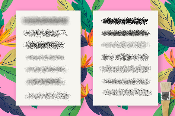 Texture brushes for Adobe Photoshop in Add-Ons - product preview 2
