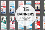 15 Mulipurpose Rollup Banners Bundle